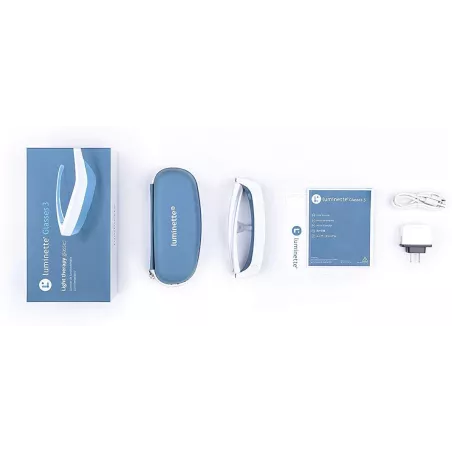 Luminette 3: Lunettes de Luminothérapie – Améliorez Humeur & Sommeil, Adieu Blues Hivernal!