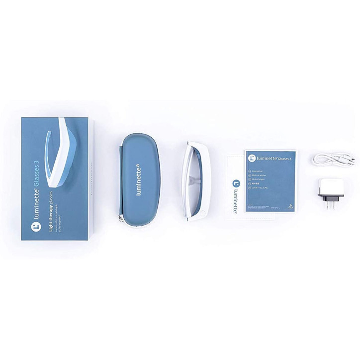 Luminette 3 Light Therapy Glasses: Beat Winter Blues & Boost Sleep, On-the-Go!