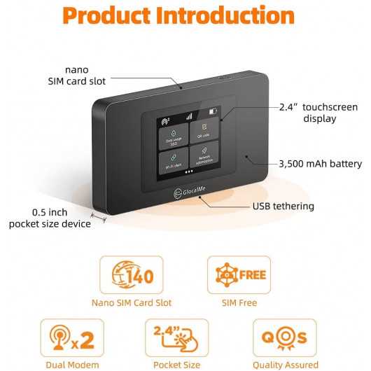 GlocalMe DuoTurbo, a Wi-Fi connection everywhere