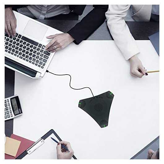 Goldensky speaker and mic, the triangular conference speaker