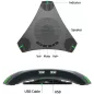 Haut-Parleur Conférence USB : Son Clair à 360°, Réduction de Bruit, Idéal Télétravail & Réunions
