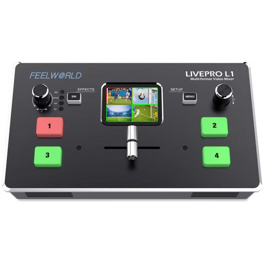 Master Live Streaming with FEELWORLD LIVEPRO L1 Mixer
