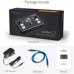 Feelworld LIVEPRO L1, le mini mélangeur de vidéo