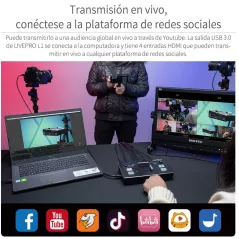 Feelworld LIVEPRO L1, le mini mélangeur de vidéo
