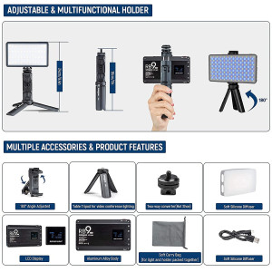 VILTROX Weeylite RB9, la plaque d'éclairage portable