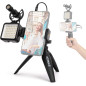 Kit Vlogger SYNCO 2: Créez des Vidéos Pro avec Microphone & Lumière LED pour Smartphone!