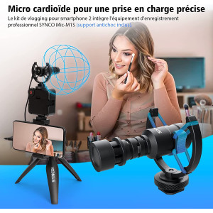 SYNCO Vlogger Kit 2, le kit pour une meilleure qualité vidéo et