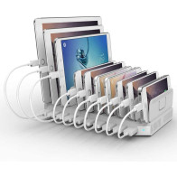 Alxum Charging Station: Power Up 10 Devices Simultaneously