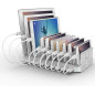 Alxum 120W Charging Station: Power Up 10 Devices at Once! Fast USB Charger Organizer