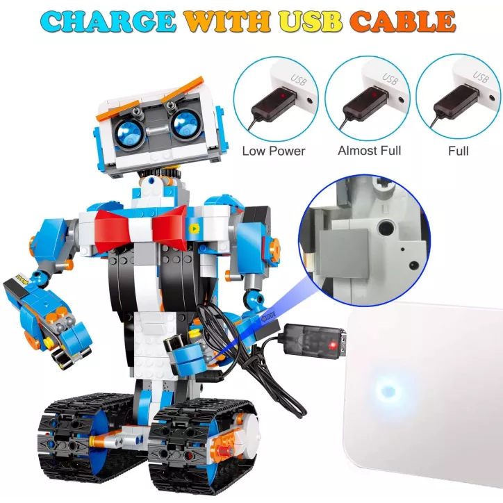 Kit Robotique STEM OKK : LAventure de Construction Programmable pour Enfants (8-12 ans) !