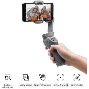 DJI Osmo Mobile 3, the image stabilization kit