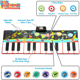 Tapis Little Performer, le piano géant pour enfants pour DECOUVREZ...