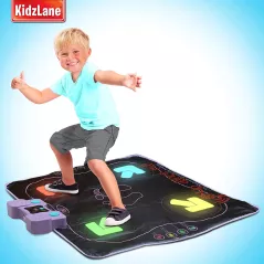 Tapis de Danse Interactif Kidzlane: Bluetooth, Lumières et Jeux pour Enfants Actifs !