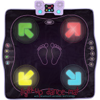 Tapis de Danse Kidzlane Sans Fil – Jeu Lumineux pour Enfants Actifs