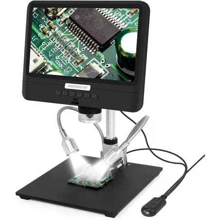 Microscope Numérique HD Andonstar AD208: Explorez lInfiniment Petit avec Précision!