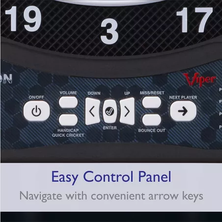 Cible de Fléchettes Électronique Viper Ion : Jeux Lumineux Amusants pour Soirées Réussies !