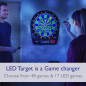 Viper Ion Electronic Dartboard: Light Up Your Game Night! 48 Games, Thin Spider