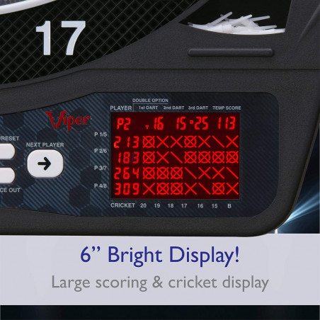 Viper ION, the lighted dartboard