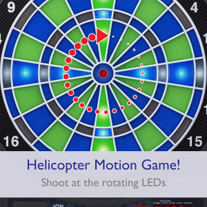 Viper ION, the lighted dartboard