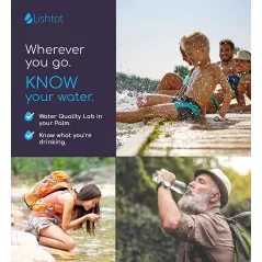 Lishtot TestDrop Pro, le testeur de qualité d'eau