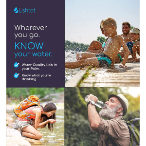 Lishtot TestDrop Pro, le testeur de qualité d'eau