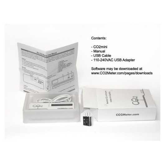 CO2Meter CO2Mini, the mini CO2 monitor