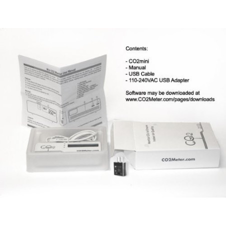 AirGuard Mini: Moniteur CO2 Portable pour une Qualité dAir Optimale à la Maison et au Bureau