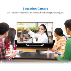 Tenveo 10X Zoom: Système de Caméra de Conférence Full HD pour des Réunions Immersives