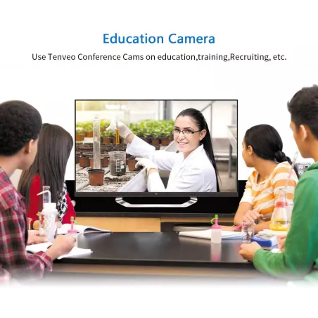 Tenveo 10X Zoom: Système de Caméra de Conférence Full HD pour des Réunions Immersives