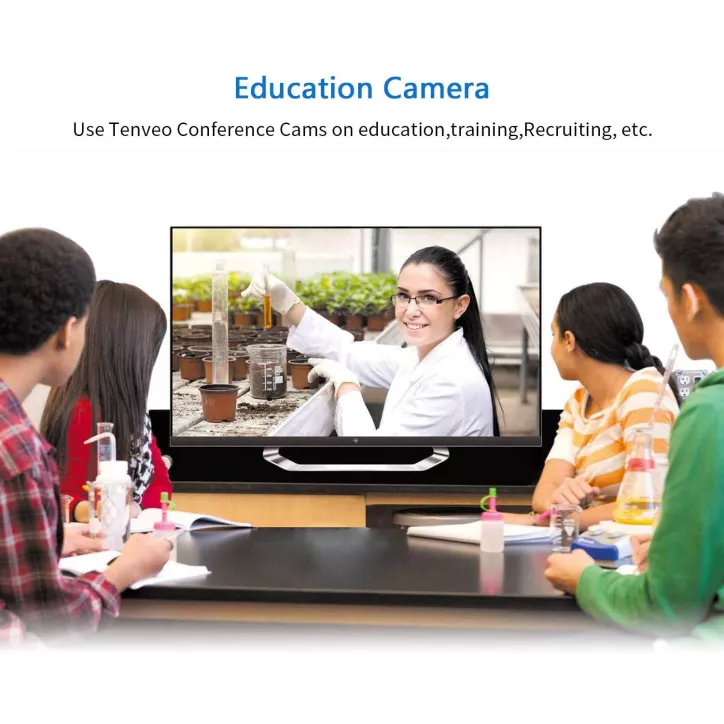 Tenveo 10X Zoom: Système de Caméra de Conférence Full HD pour des Réunions Immersives
