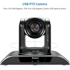 Tenveo VHD202U, la caméra avec zoom x20