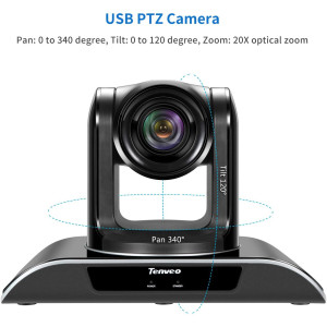 Tenveo VHD202U, la caméra avec zoom x20