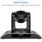 Tenveo 10X Zoom: Système de Caméra de Conférence Full HD pour des Réunions Immersives Tenveo 10X Zoom: Système de Caméra de Conférence Full HD pour des Réunions Immersives