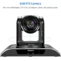 Tenveo 10X Zoom: Système de Caméra de Conférence Full HD pour des Réunions Immersives