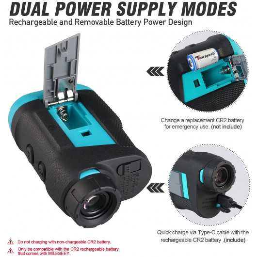 Mileseey PF260, the golf rangefinder