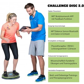 Planche Challenge Disc 2.0, la planche d'équilibre connectée pour D...