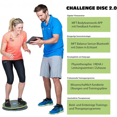 Challenge Disc 2.0, the smart balance board