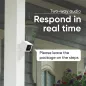 LaView Caméra de Sécurité Wyze V3: Vision Nocturne Couleur, Audio Bidirectionnel, Alerte Mouvement - Sécurité Intérieure/Exté...