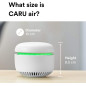 Caru Air: Smart CO2 Monitor - Breathe Easy with Swiss Precision & Air Quality Traffic Light