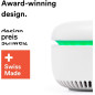Caru Air: Smart CO2 Monitor - Breathe Easy with Swiss Precision & Air Quality Traffic Light