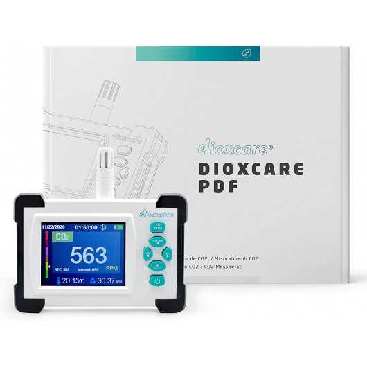 Capteur d'air Dioxcare, le compteur de CO2 pour DECOUVREZ...DIOXC...