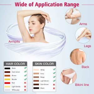 Imene T4, the permanent hair removal device