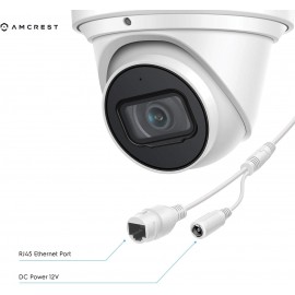 Caméra de Sécurité Amcrest 4K - Système de Surveillance UltraHD