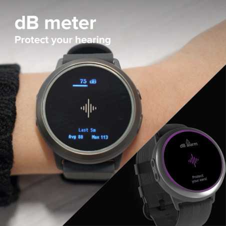 Soundbrenner Core : Métronome Vibrant, Accordeur, Décibelmètre & Montre - Loutil Ultime du Musicien