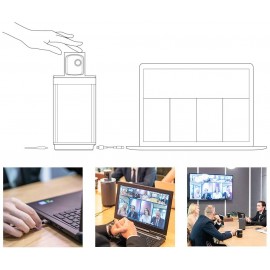 Caméra Conférence KanDao 360° - Réunions Améliorées par IA