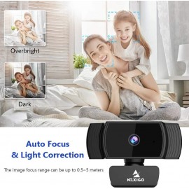 NexiGo FHD Webcam: Crystal-Clear Video & Audio for All