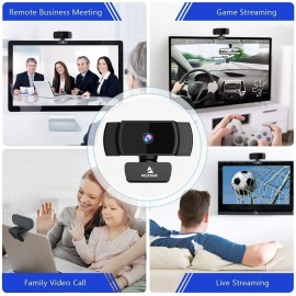 NexiGo FHD Webcam: Crystal-Clear Video & Audio for All