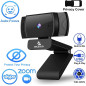 Webcam FHD NexiGo avec Autofocus : Capturez des Vidéos Impeccables et un Son Clair pour vos Appels et Streaming !