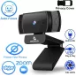 Webcam FHD NexiGo avec Autofocus : Capturez des Vidéos Impeccables et un Son Clair pour vos Appels et Streaming !