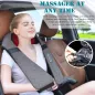 Détente Absolue: Masseur Shiatsu Cou & Épaules avec Chaleur - Soulagement Garanti!